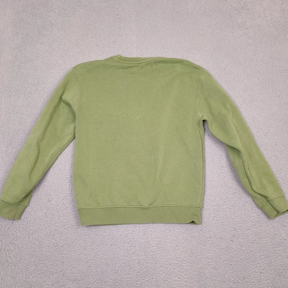 Air Jordan Essential Fleece Crewneck Sweatshirt Mens Small Green‎ Jumpman Logo
